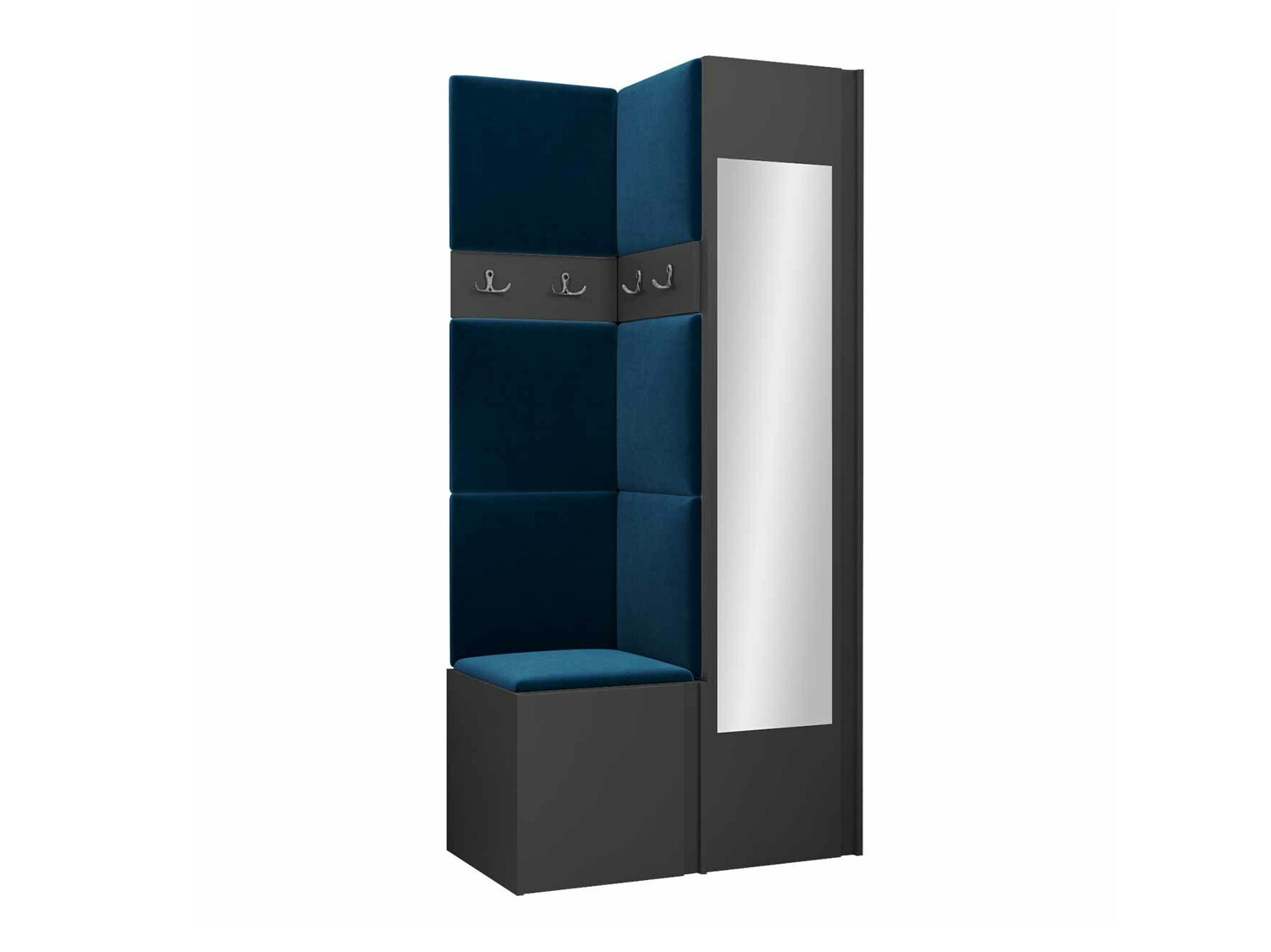 Komplet za predsobo Pinis XXV (Grafit)