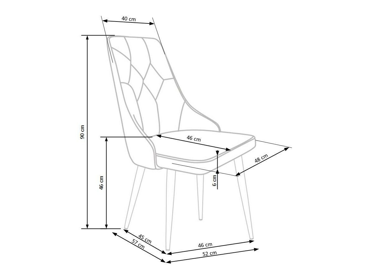 Stol Houston 873 (Temno zelena)
