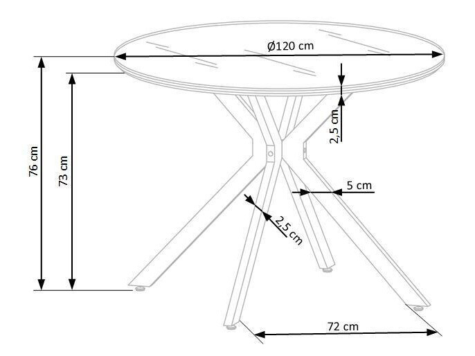 Jedilniški komplet Houston 754