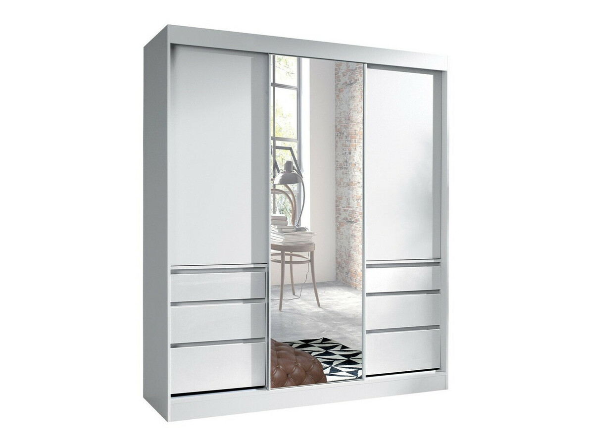 Garderobna omara Toledo 120 (Bela)