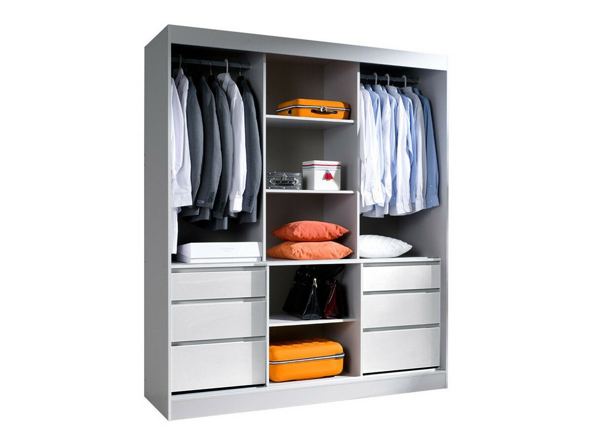 Garderobna omara Toledo 120 (Bela)