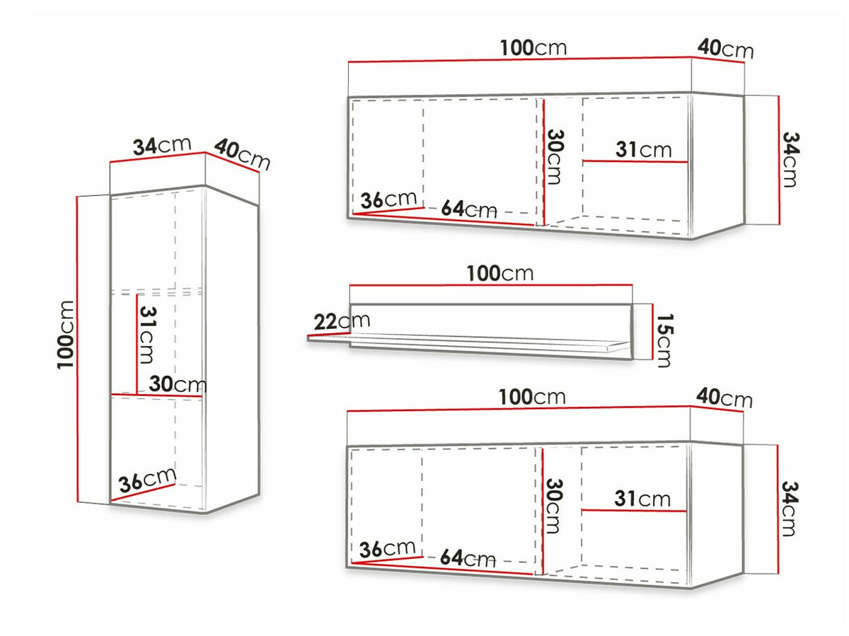 Dnevni prostor Ferfere 112 (Bela)