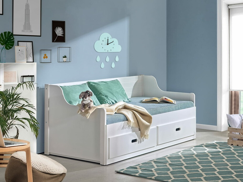 Postelja Ogden 164 (Bela)