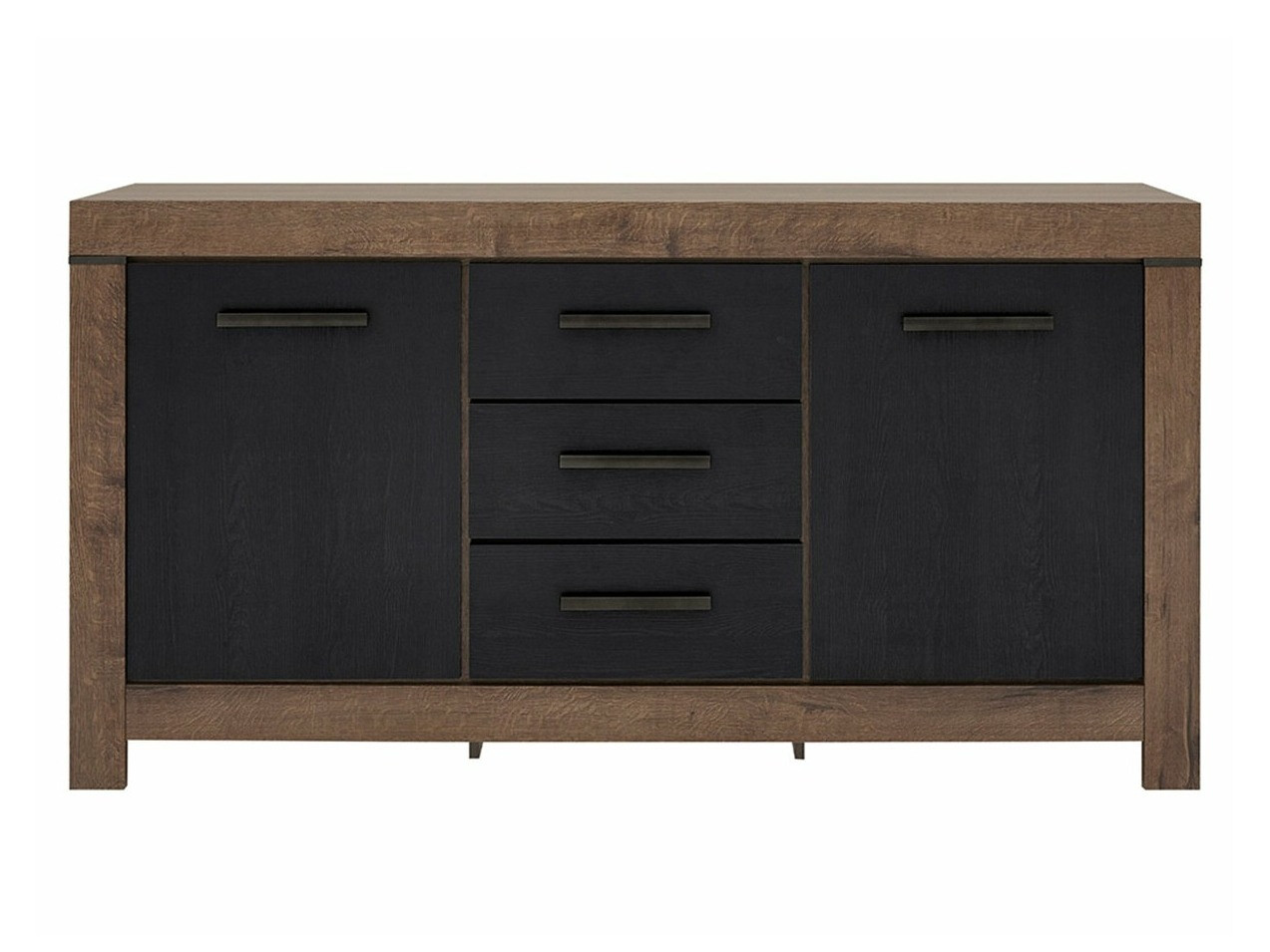 Komoda Dunfelu 100 (Monastery hrast + Črni hrast)