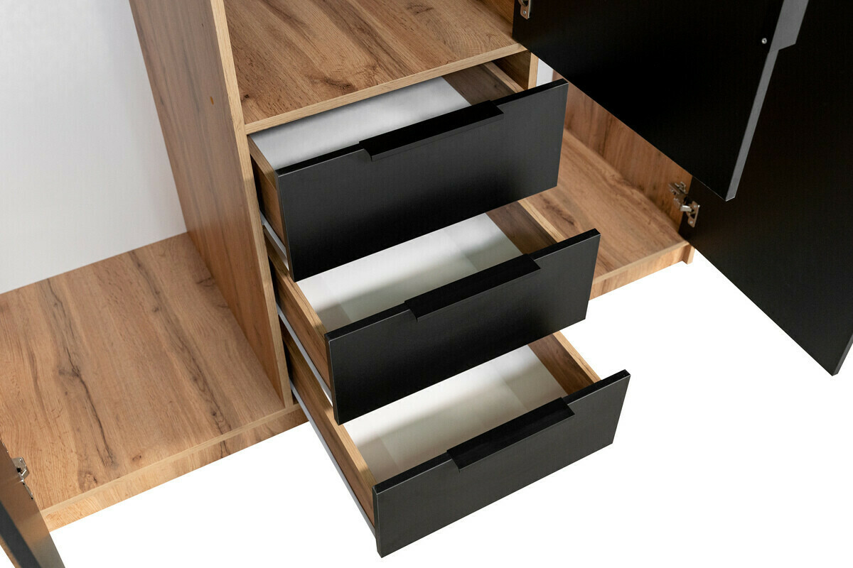 Garderobna omara Collis IV (Wotan hrast)