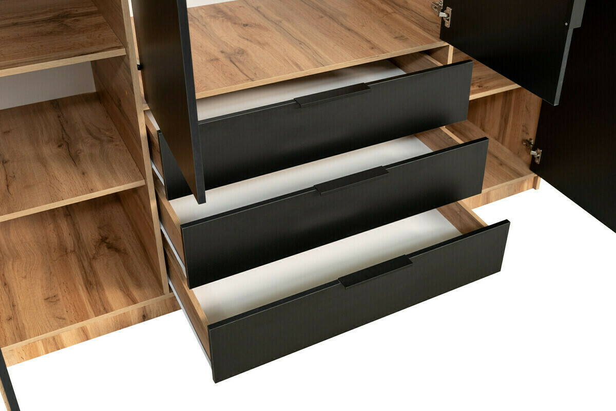 Garderobna omara Collis V (Wotan hrast)