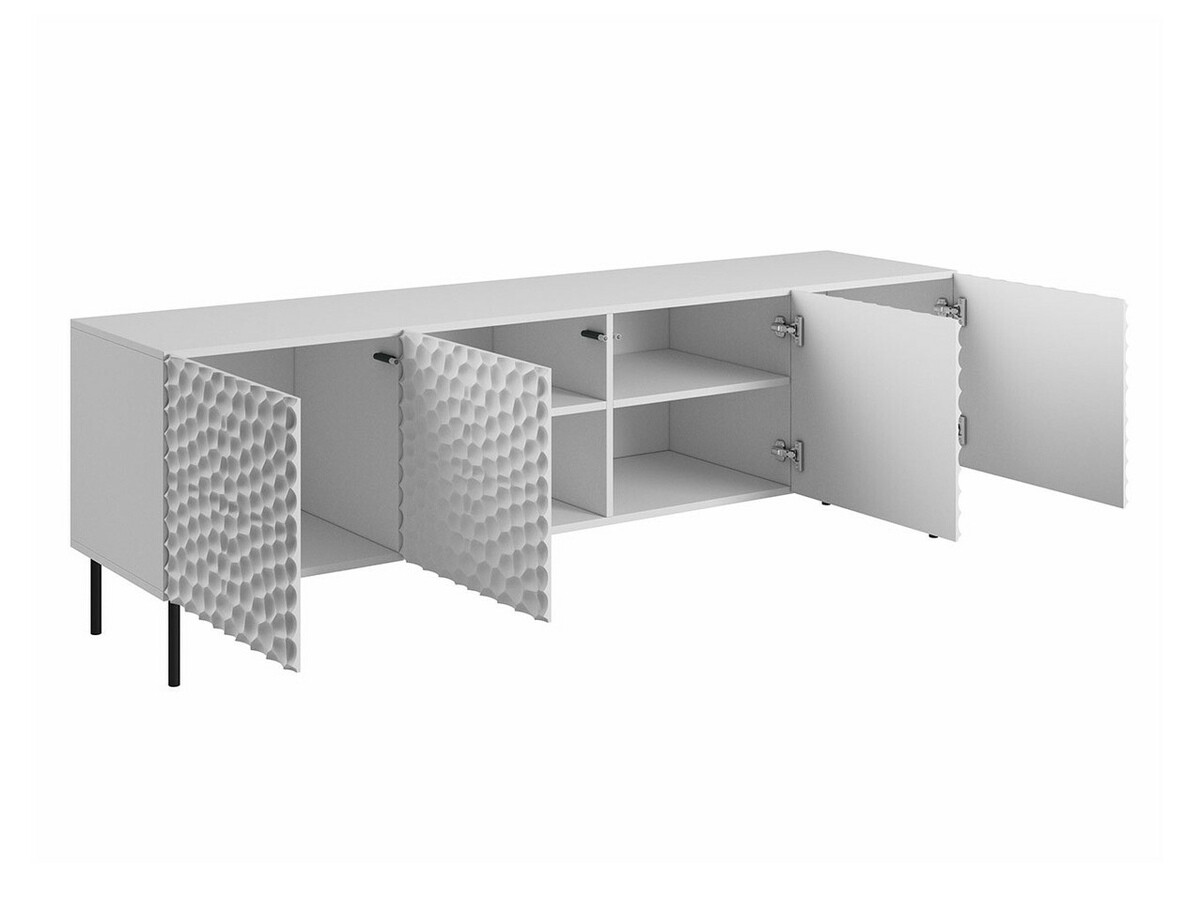 TV-omarica Charlotte 171 (Črna + Zlata)