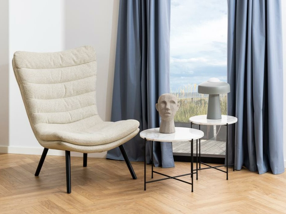 Fotelj Norsica 652 (Črna + Bež)