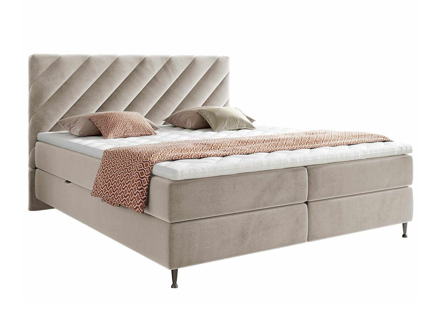 Boxspring postelja ComfiDream 176 (Fresh 1)