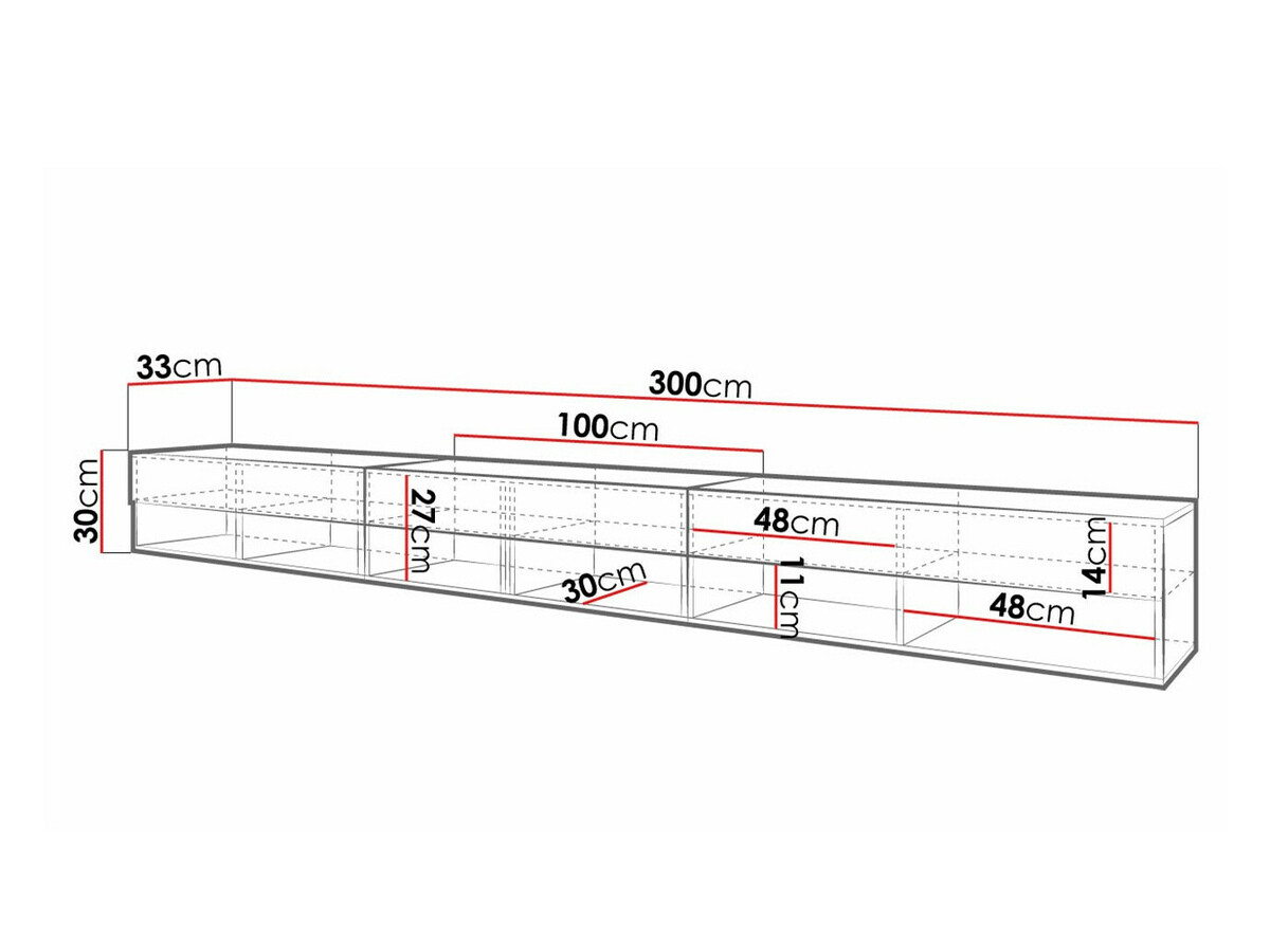 TV-omarica Sarasota 144 (Bela + Sijaj bela)