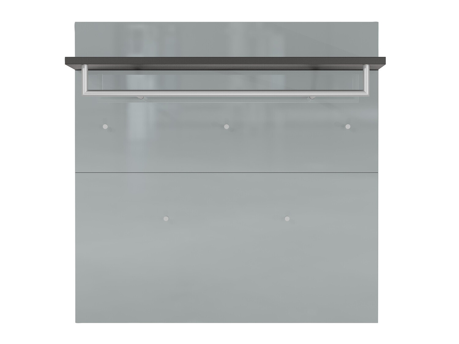 Obešalnik Fivsori 107 (Sijaj siva + Grafit)