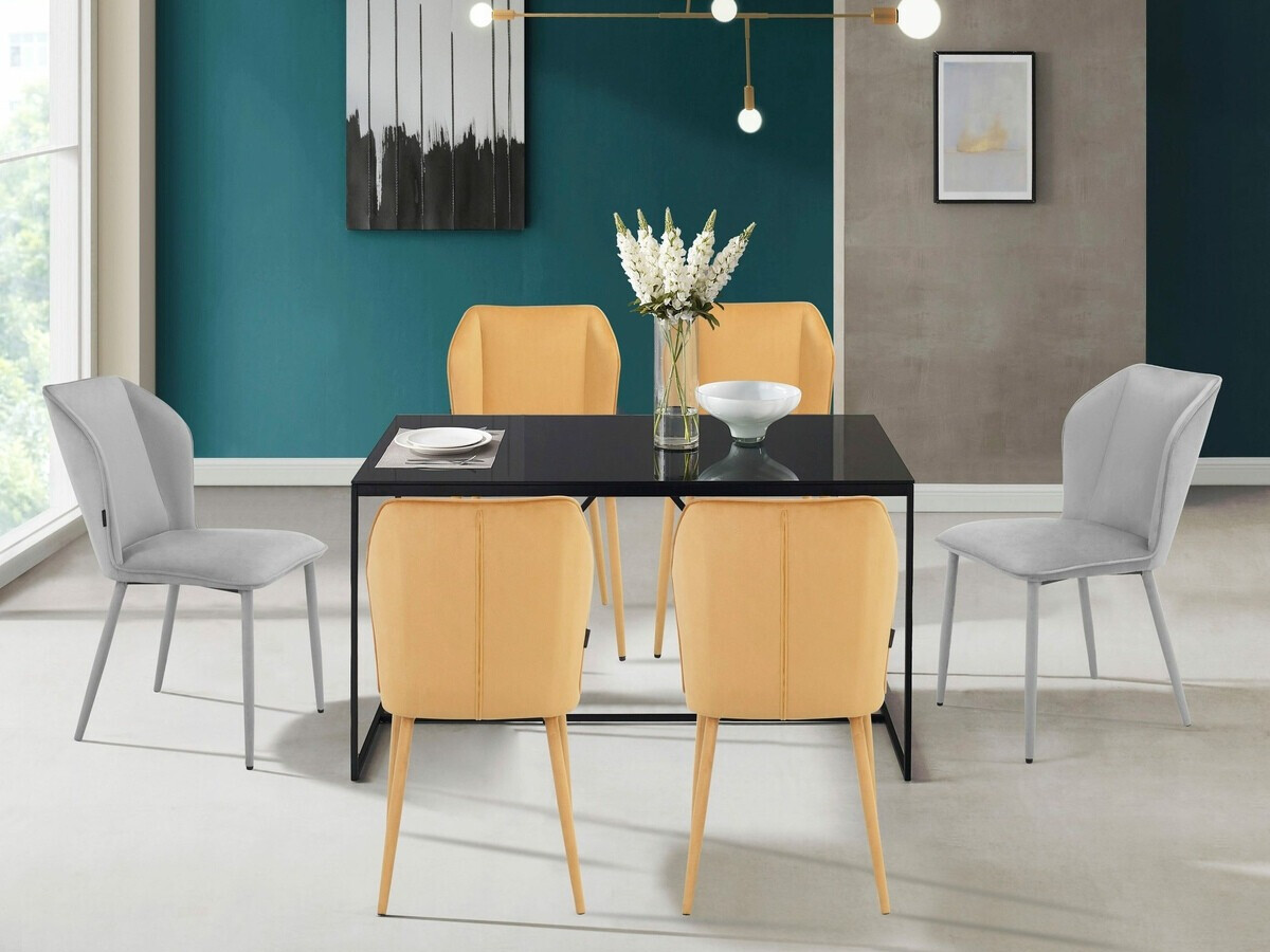 Komplet stolov Denton 1090 (Siva)