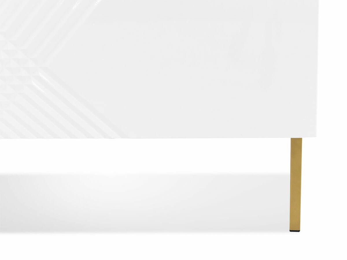 Nočna omarica Natar (Bela + Sijaj bela)