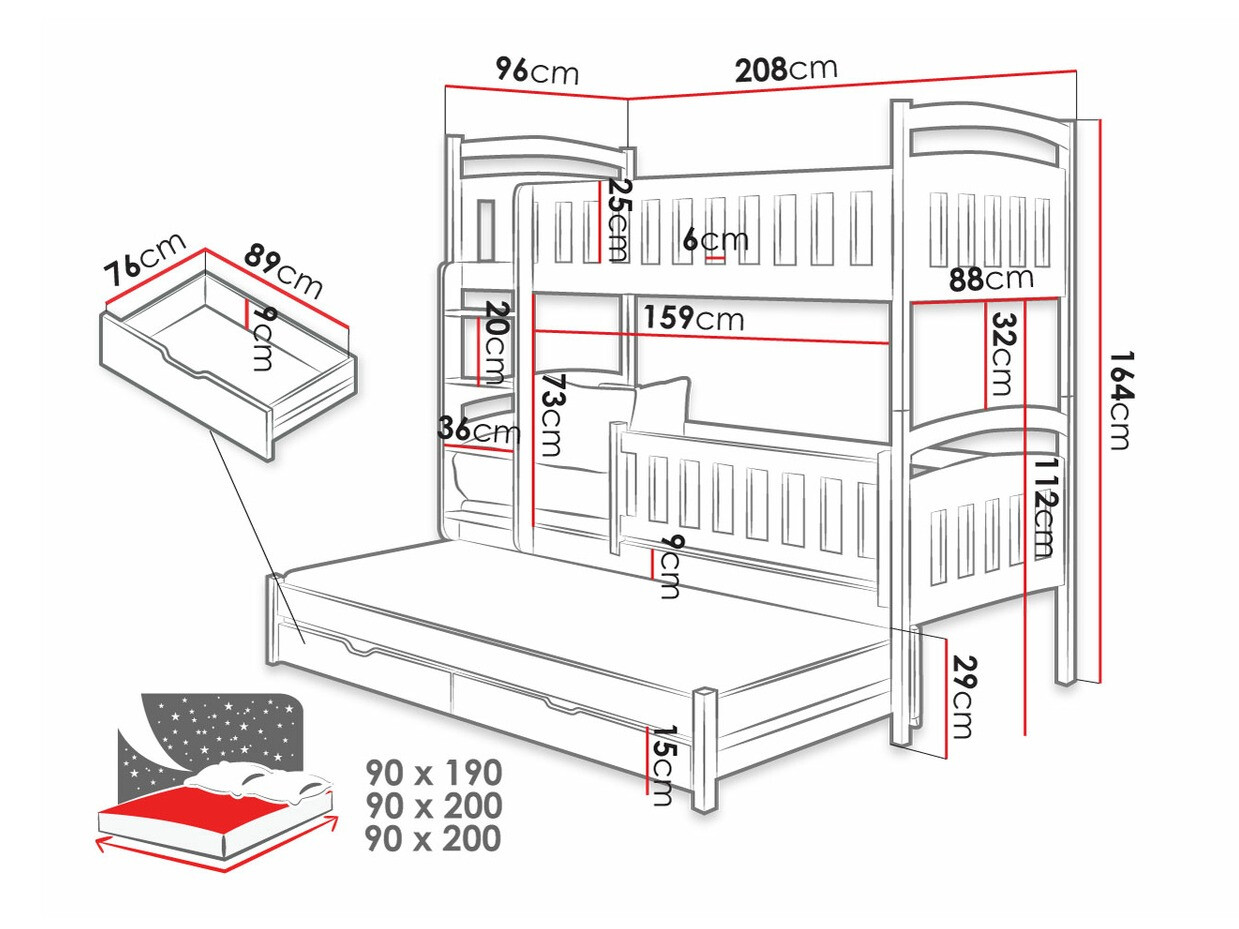 Pograd Vista 120 (Bela)