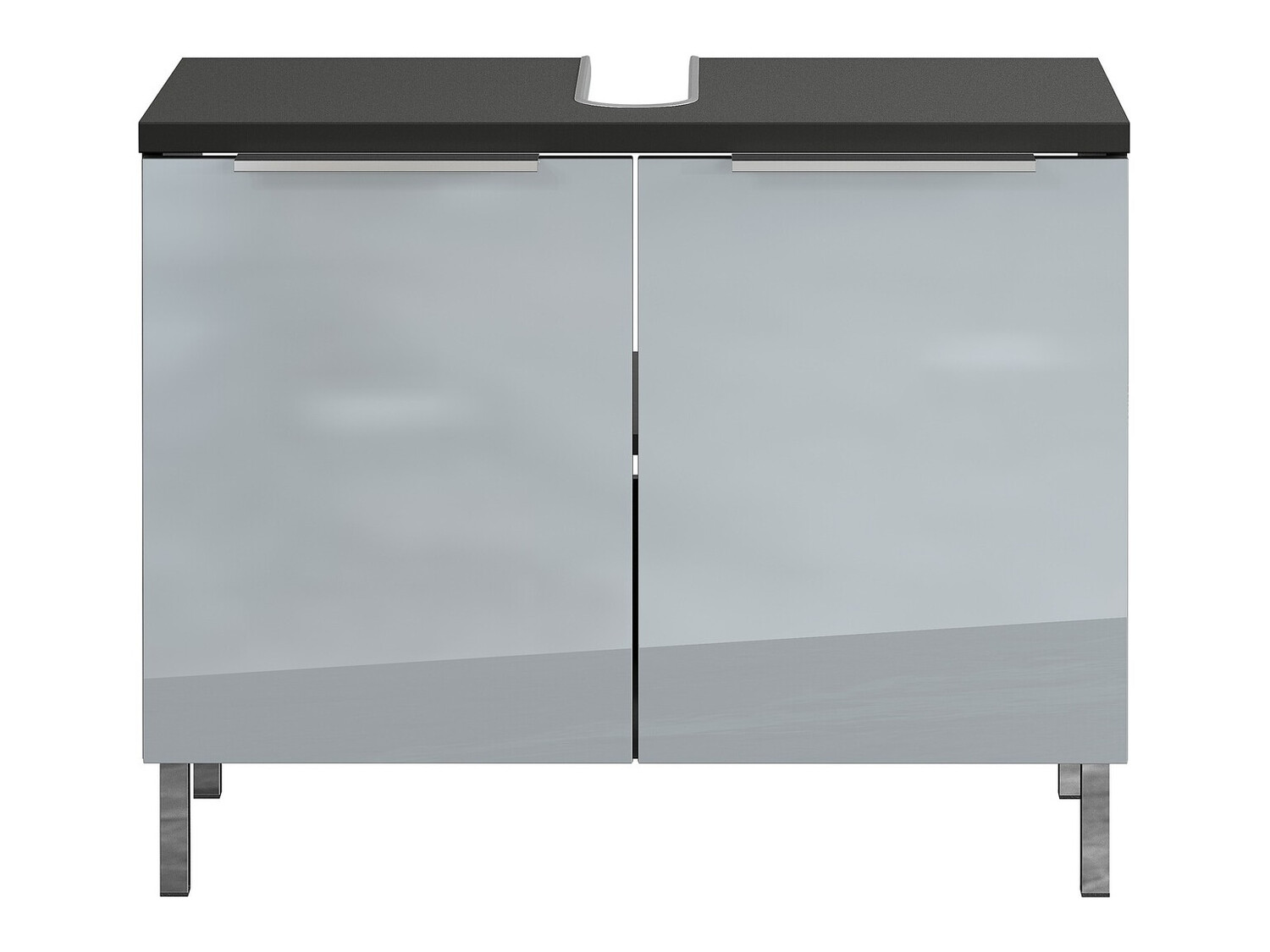 Prostostoječa kopalniška omarica za umivalnik Saldele 102