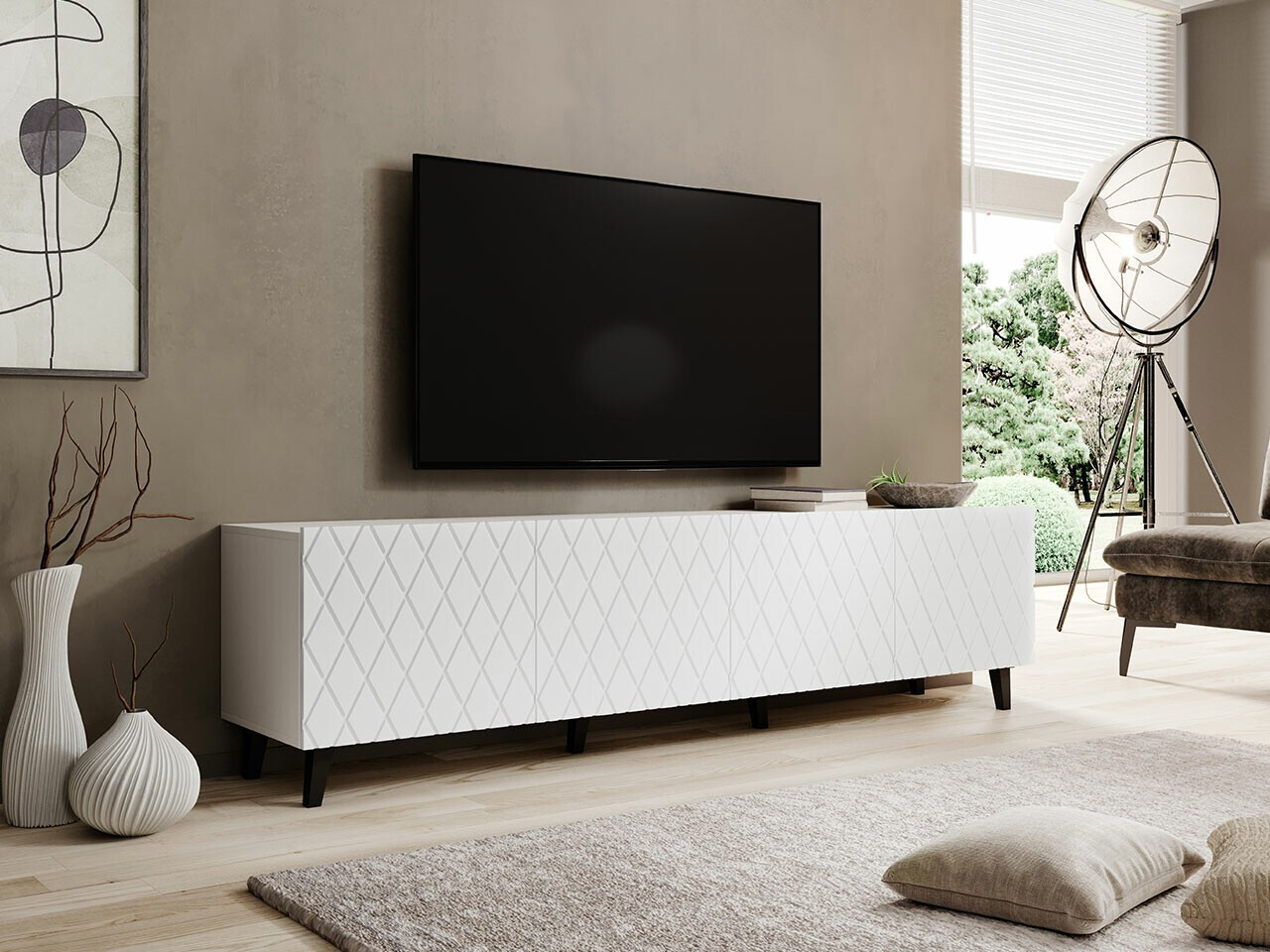 TV-omarica Charlotte 174 (Bela)