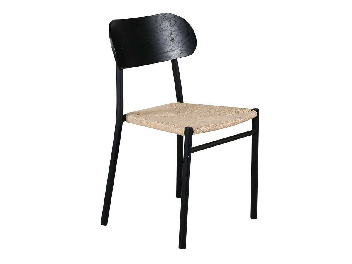 Jedilniški komplet Dallas 3314 (Črna + Svetlo rjava)