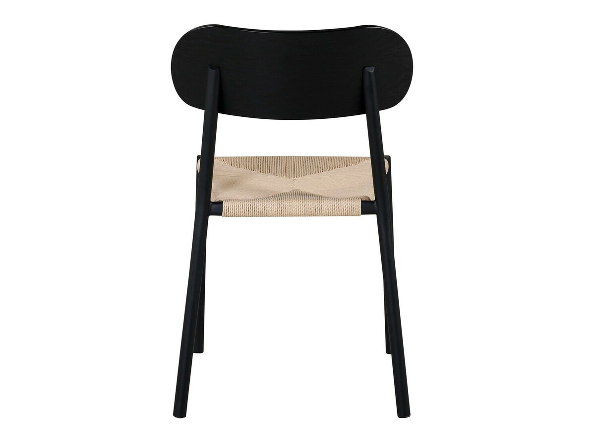 Jedilniški komplet Dallas 3314 (Črna + Svetlo rjava)