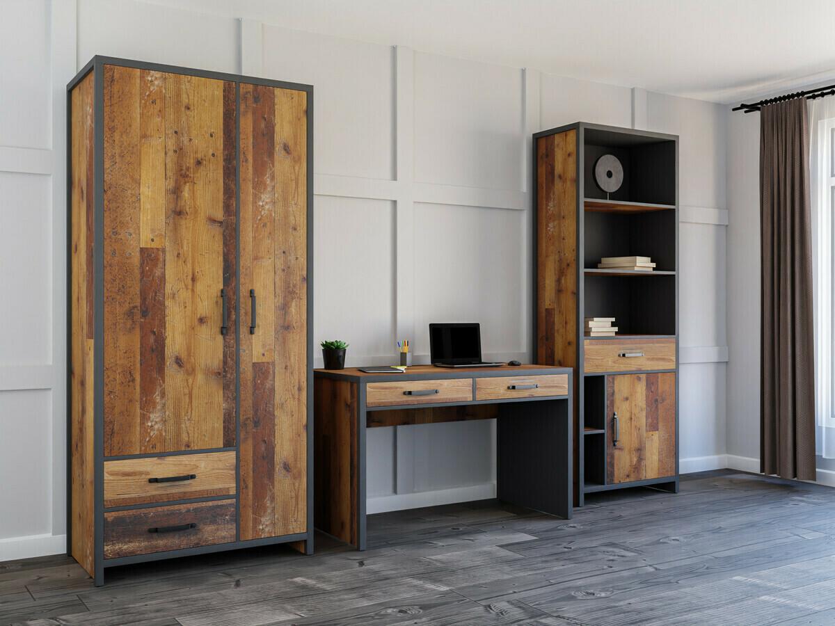 Regal Belsera 106 (Rjava + Matera siva)