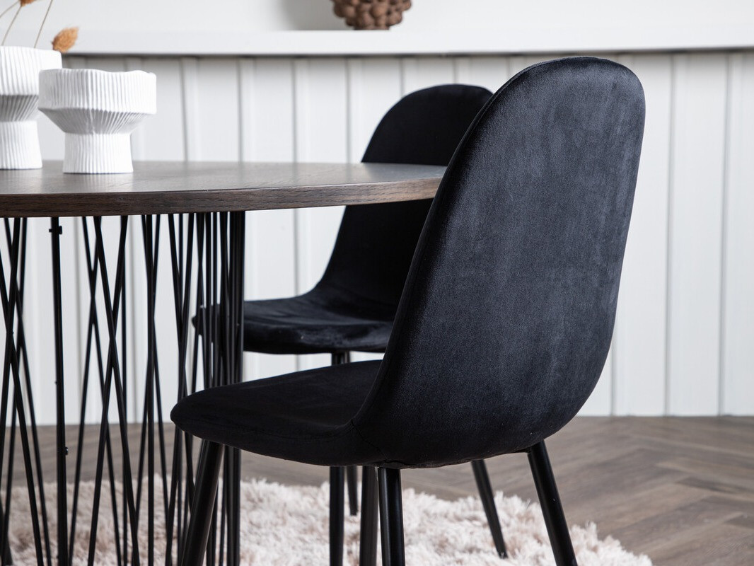 Jedilniški komplet Dallas 3370 (Črna)