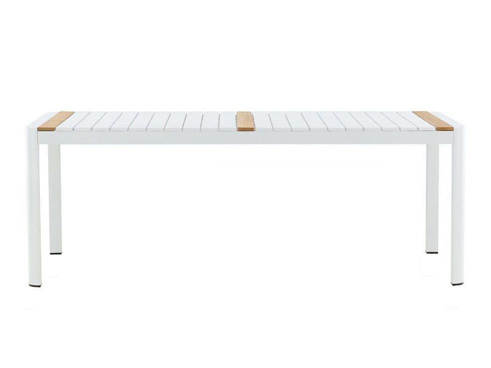 Vrtna miza Dallas 2834 (Bela + Rjava)