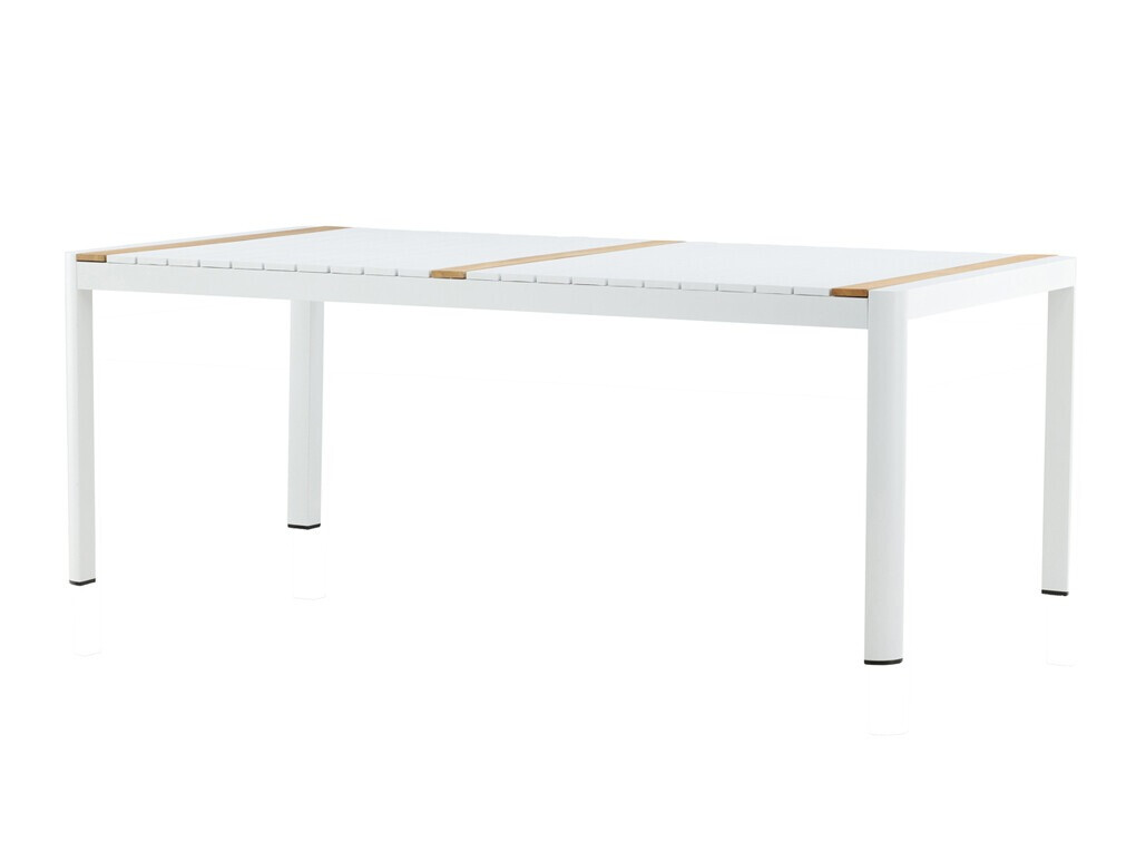 Vrtna miza Dallas 2834 (Bela + Rjava)