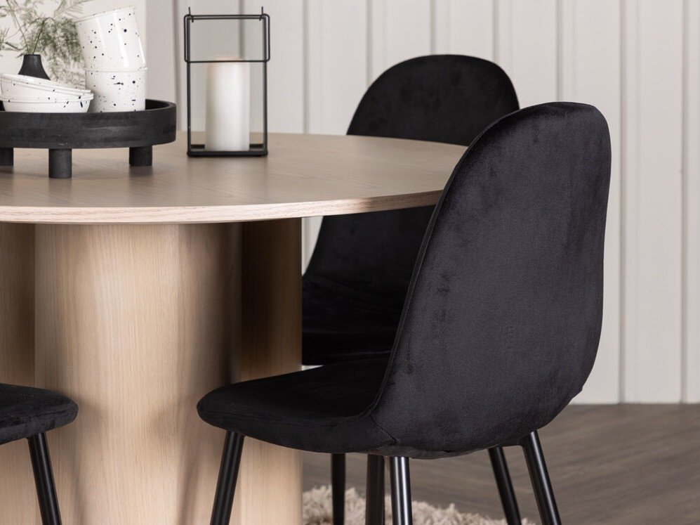 Jedilniški komplet Dallas 3401 (Črna)