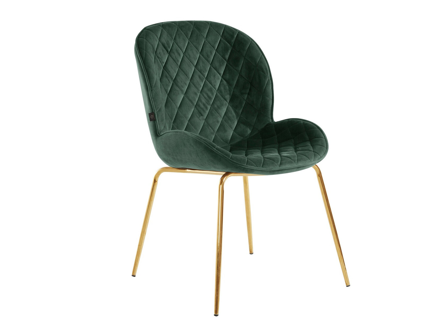 Komplet stolov Denton 1113 (Zelena + Zlata)