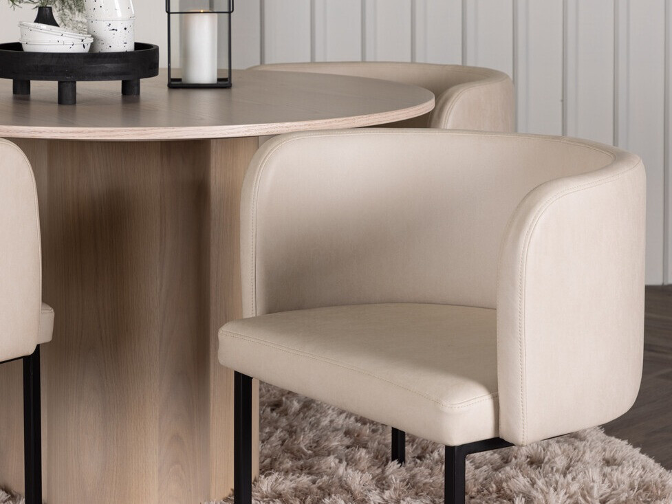 Jedilniški komplet Dallas 3986 (Svetel les)