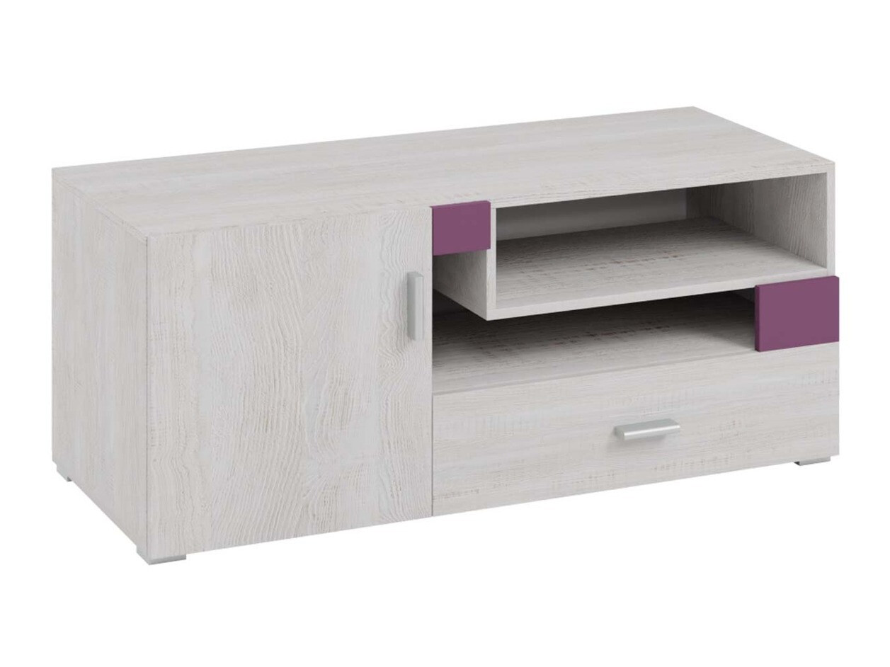 TV-omarica Omaha D134 (Beljen bor + Vijolična)