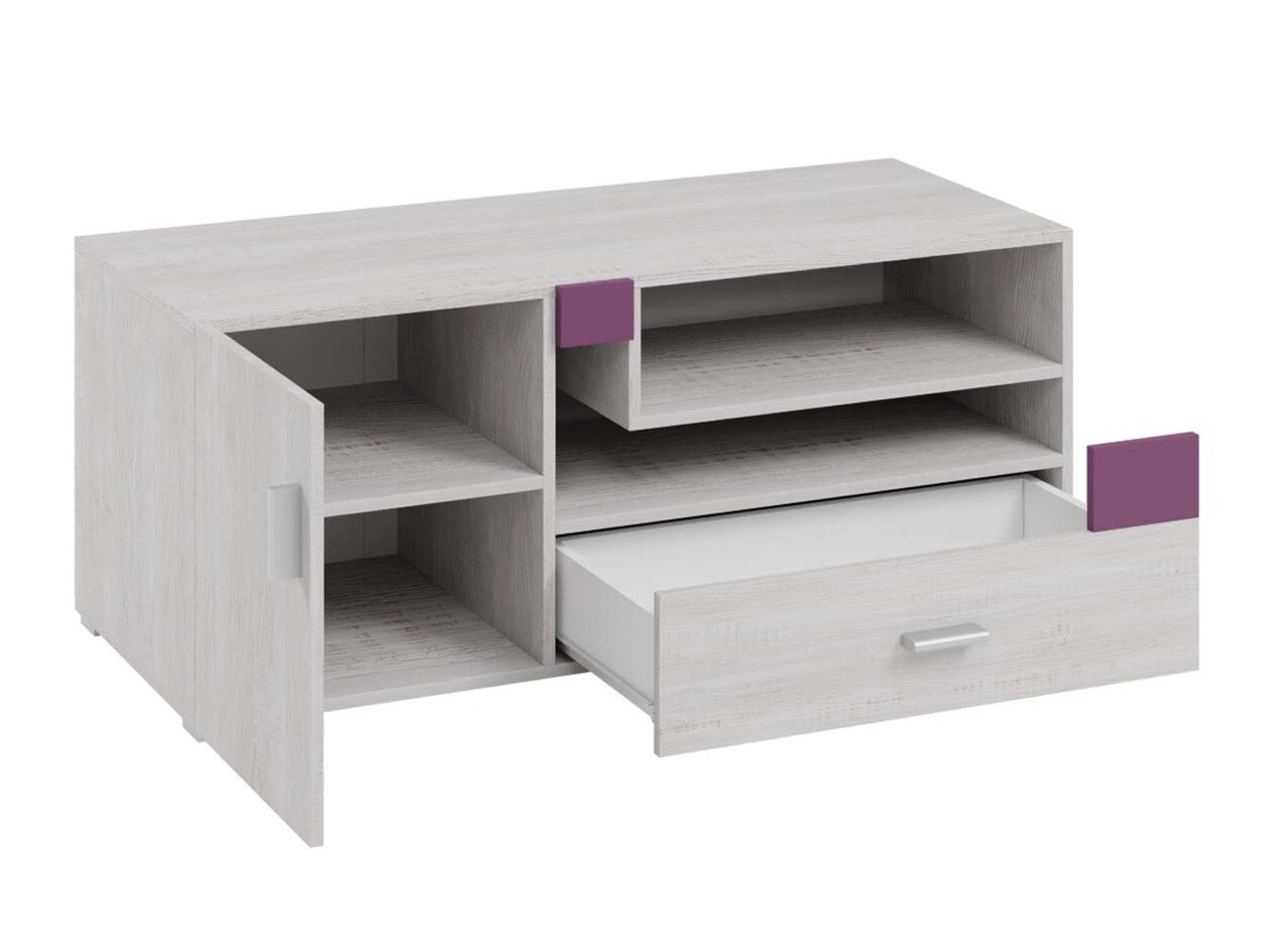 TV-omarica Omaha D134 (Beljen bor + Vijolična)