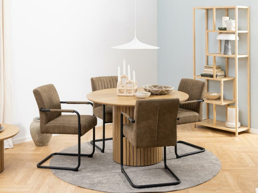 Stol Norsica 737 (Črna + Rjava)