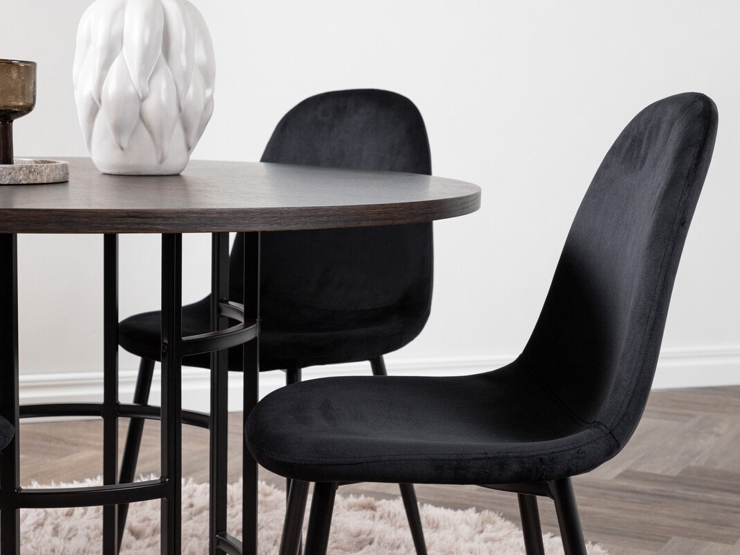 Jedilniški komplet Dallas 3446 (Črna)