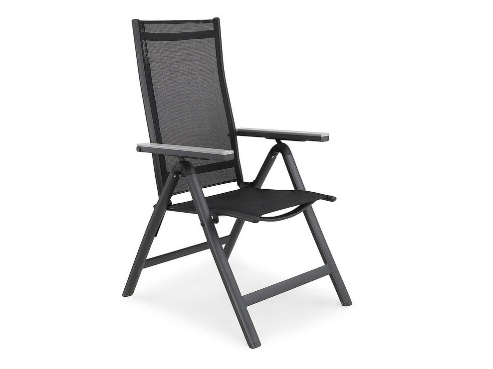 Komplet mize in stolov Comfort Garden 1535 (Črna)