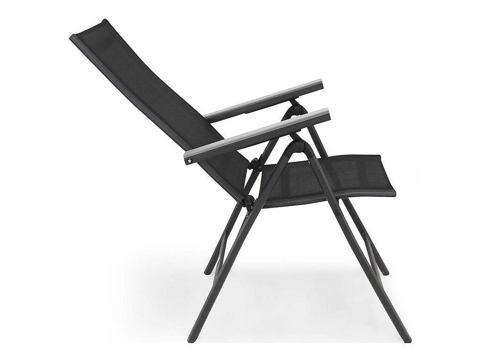 Komplet mize in stolov Comfort Garden 1535 (Črna)