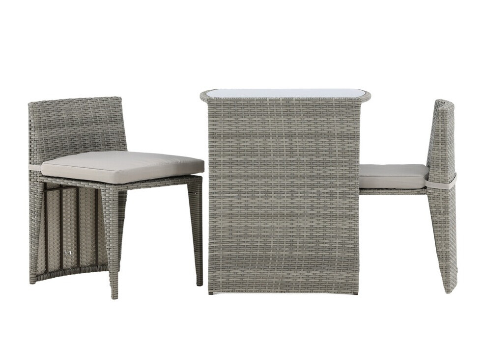 Komplet za balkon Dallas 3458 (Siva)