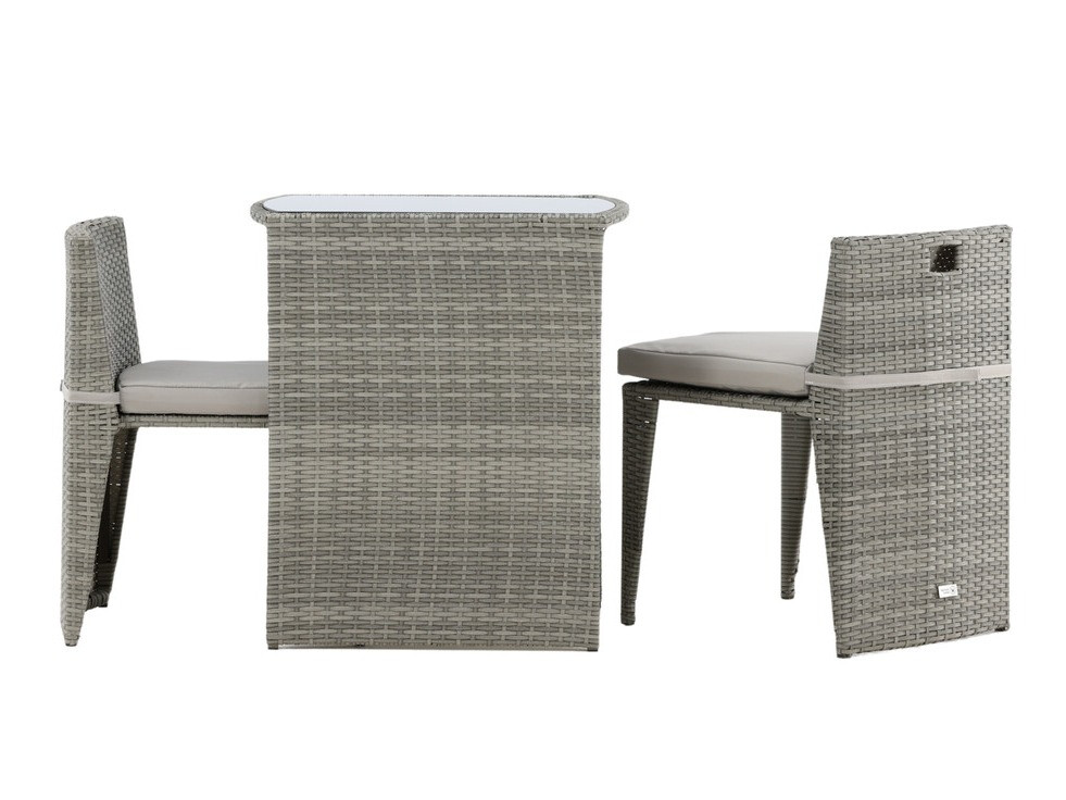 Komplet za balkon Dallas 3458 (Siva)