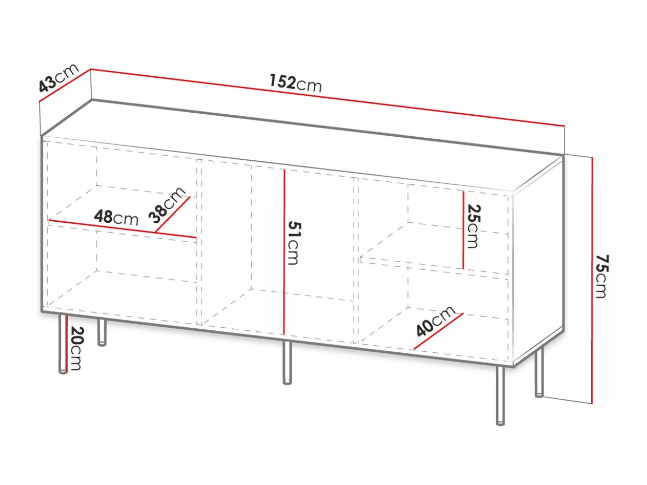 Omarica Lorelbo 100 (Bela + Črna)