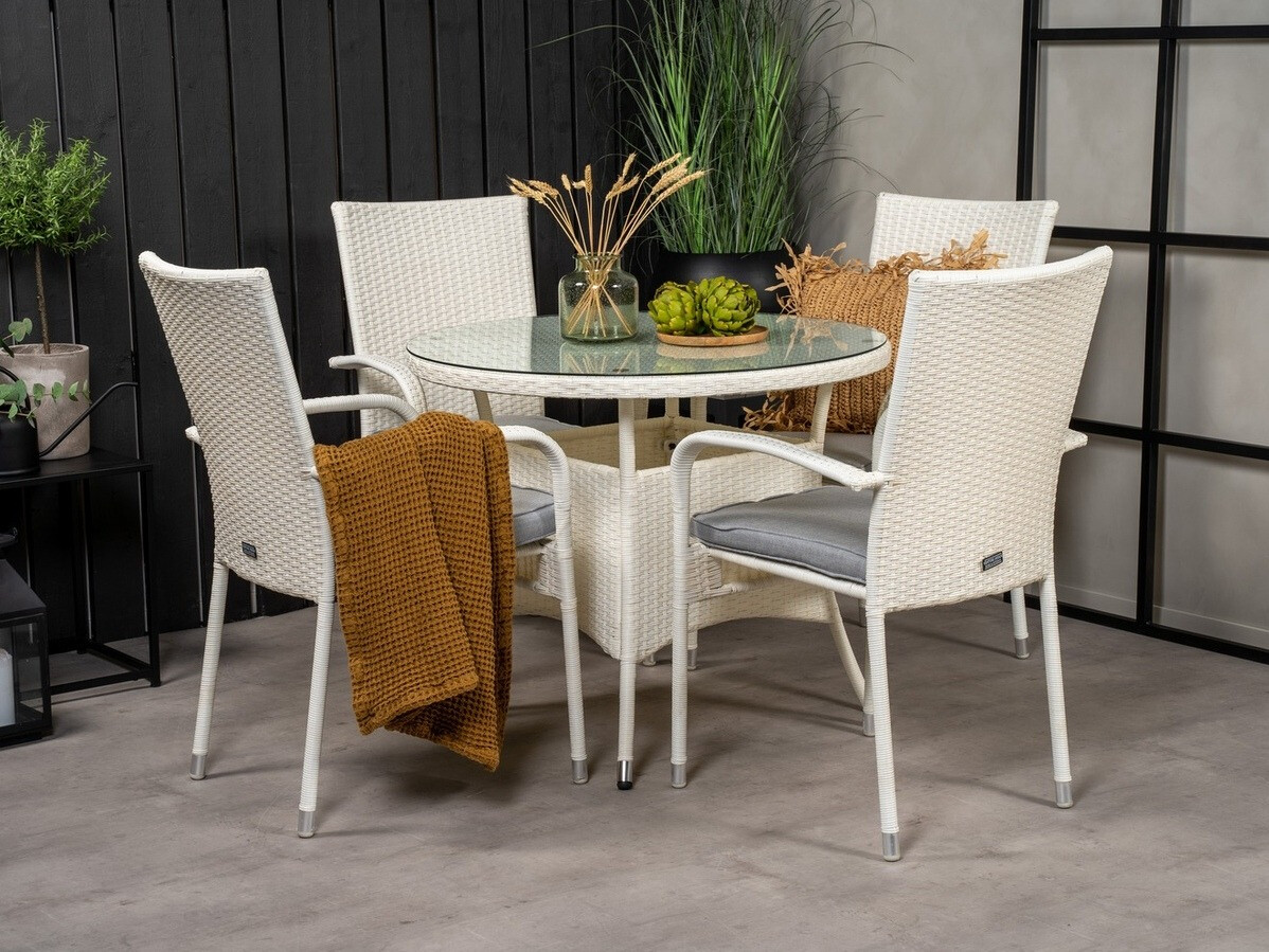 Komplet mize in stolov Dallas 620