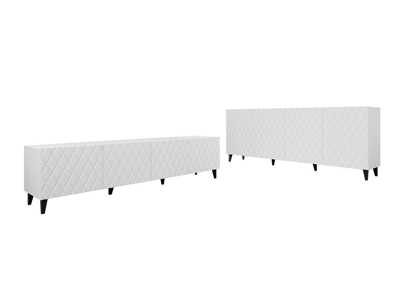 Komplet za dnevno sobo Charlotte 188 (Bela)