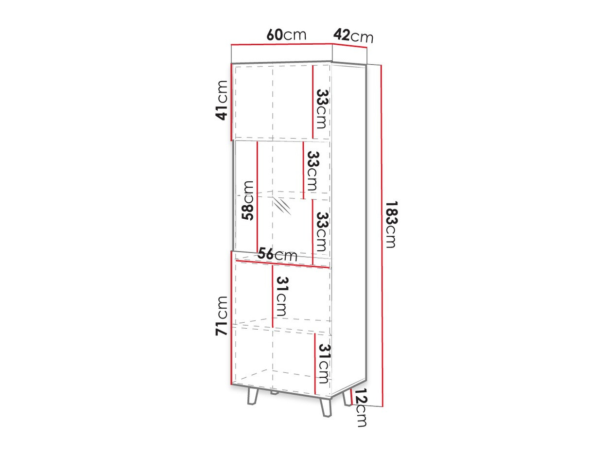Regal Remeta 105 (Antracit)