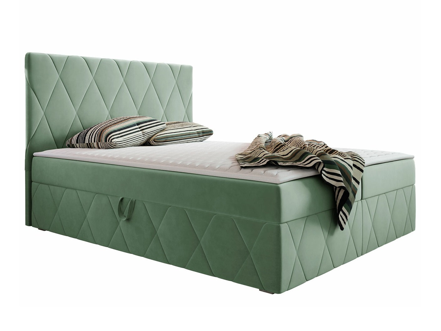 Boxspring postelja Comfivo Avis (Magic Velvet 2227)