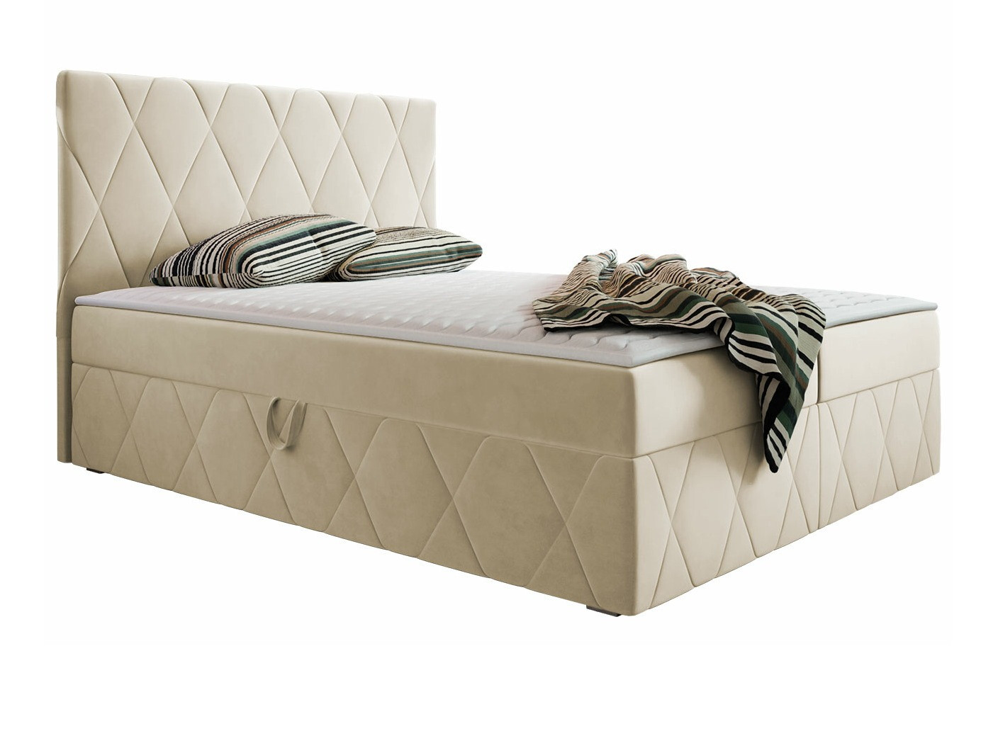 Boxspring postelja Comfivo Avis (Magic Velvet 2250)