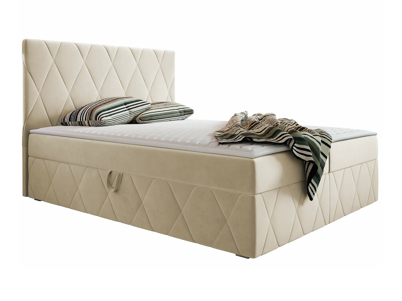 Boxspring postelja Comfivo Avis (Magic Velvet 2250)