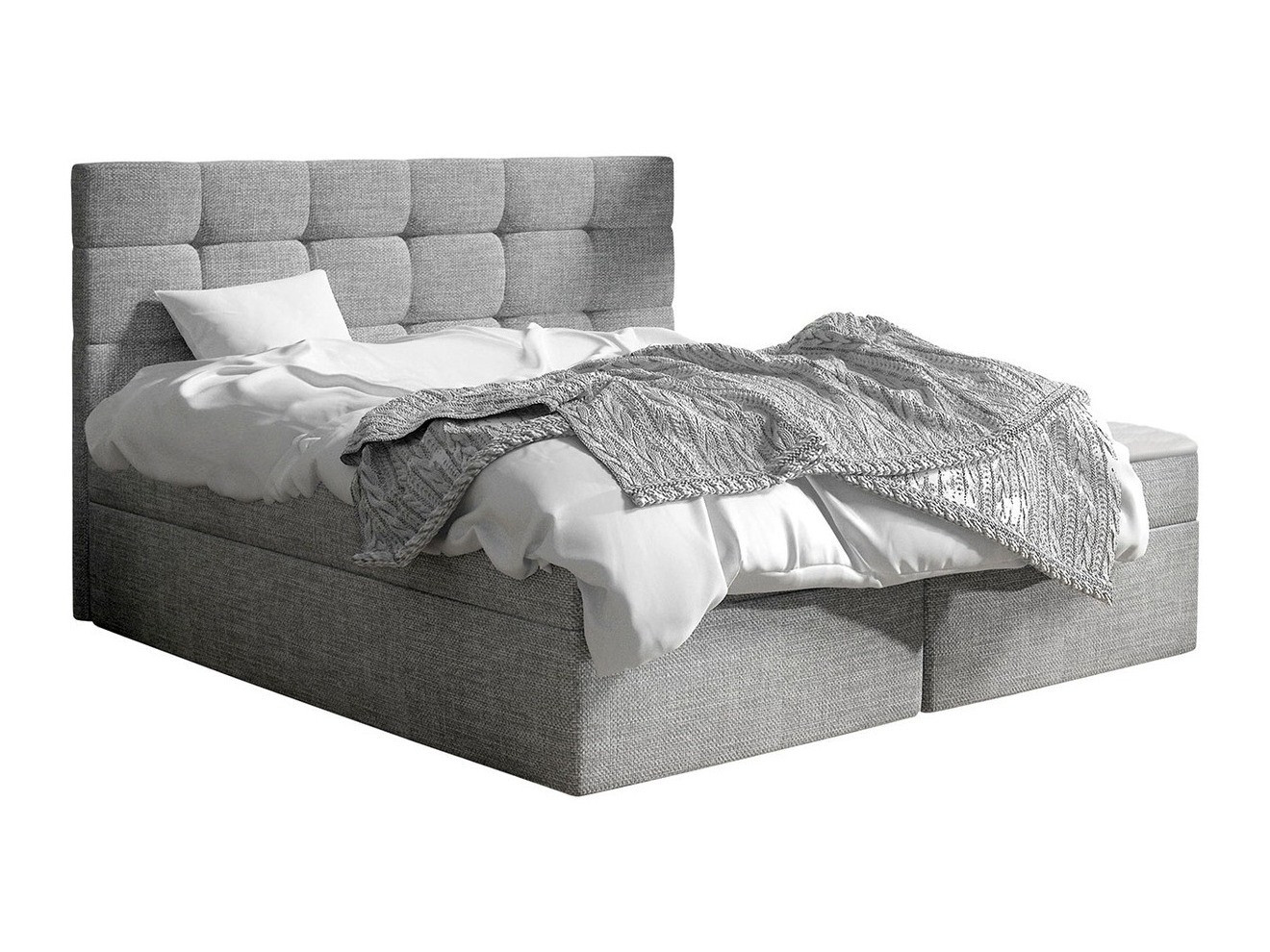 Boxspring postelja Comfivo Osculum I (Muna 08)