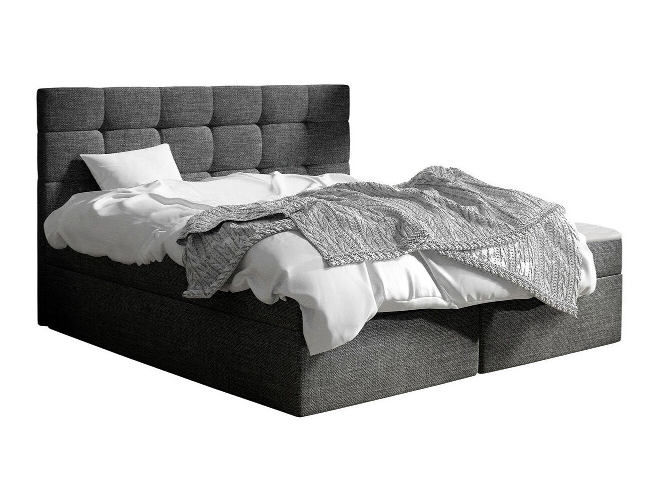 Boxspring postelja Comfivo Osculum I (Muna 10)
