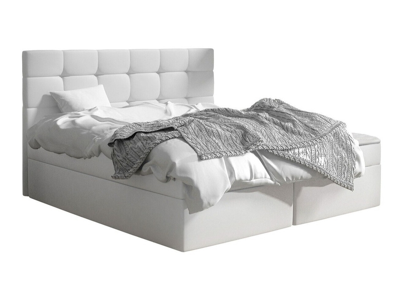 Boxspring postelja Comfivo Osculum I (Soft 017)