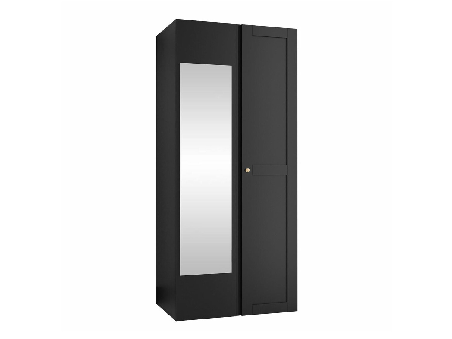 Garderobna omara Hartford 396 (Črna)