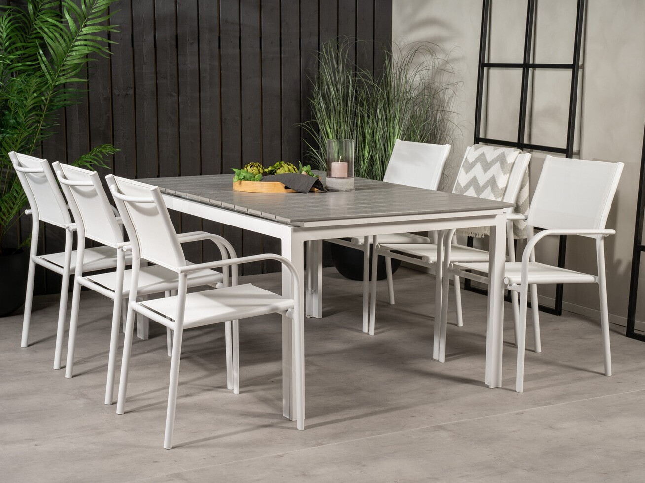 Komplet mize in stolov Dallas 2411