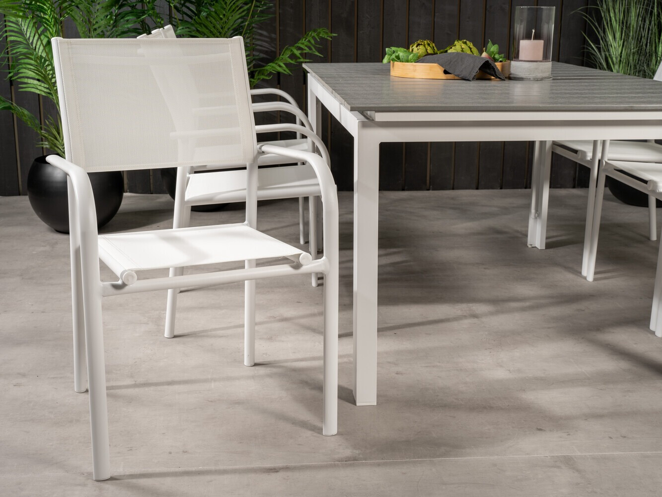 Komplet mize in stolov Dallas 2411